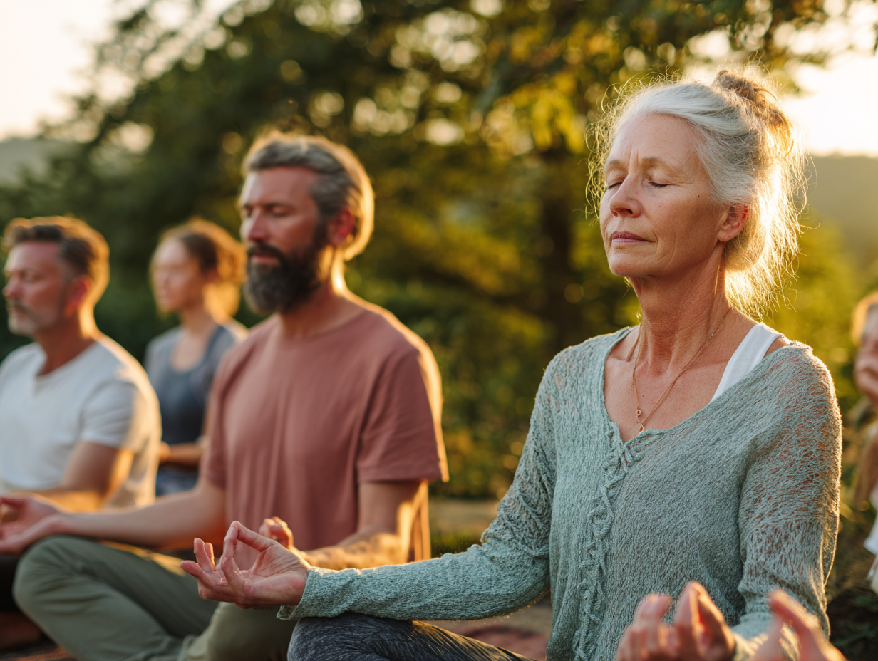 Медитативна практика для людей різного віку